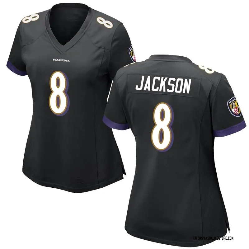 lamar jackson all black jersey