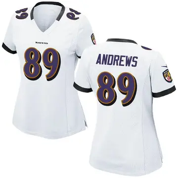 Men's Baltimore Ravens Mark Andrews Nike Gold Inverted Legend Jersey