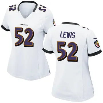 Limited Men's Ray Lewis Purple Home Jersey - #52 Football Baltimore Ravens  100th Season Vapor Untouchable Size 40/M