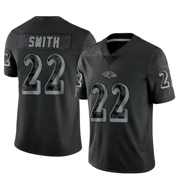 Jimmy Smith Baltimore Ravens Youth Black by Midnight Mascot T-Shirt 