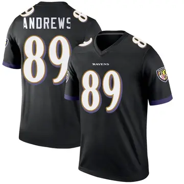 Men's Baltimore Ravens Mark Andrews Nike Gold Inverted Legend Jersey