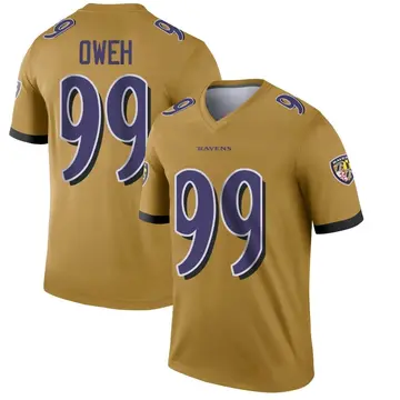 NEW Nike On Field Baltimore Ravens #99 Odafe Oweh Jersey-Mens Medium-MSRP  $160