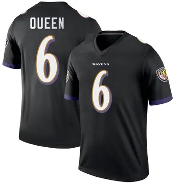 Baltimore Ravens Nike Road Game Jersey - White - Patrick Queen