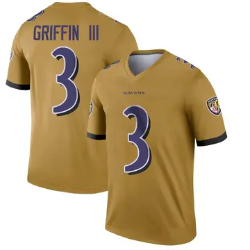 Men's Nike Robert Griffin III Purple Baltimore Ravens Game Jersey