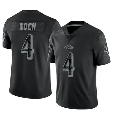 Limited Youth Sam Koch Camo Jersey #4 Football Baltimore, 60% OFF